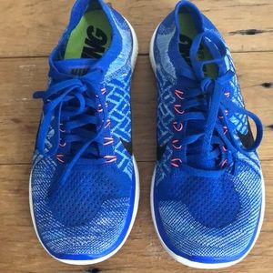 Nike free flyknit 4.0 women running shoe size 8.5